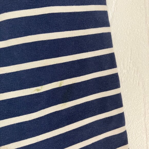 Hanna Andersson blue striped leggings, size 4 - Picture 3 of 7